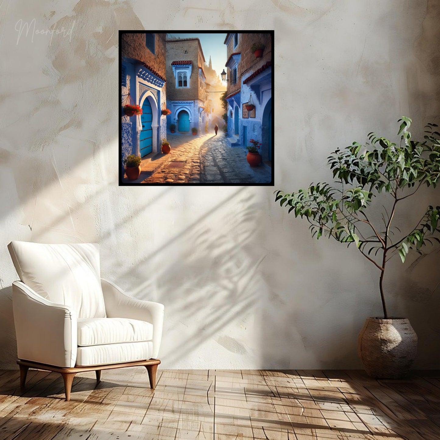 Chefchaouen Morocco Photography, Morocco Blue City, Poster Morocco, Moroccan Wall Prints, Moroccan Wall Art Print, Painting Moroccan Art.