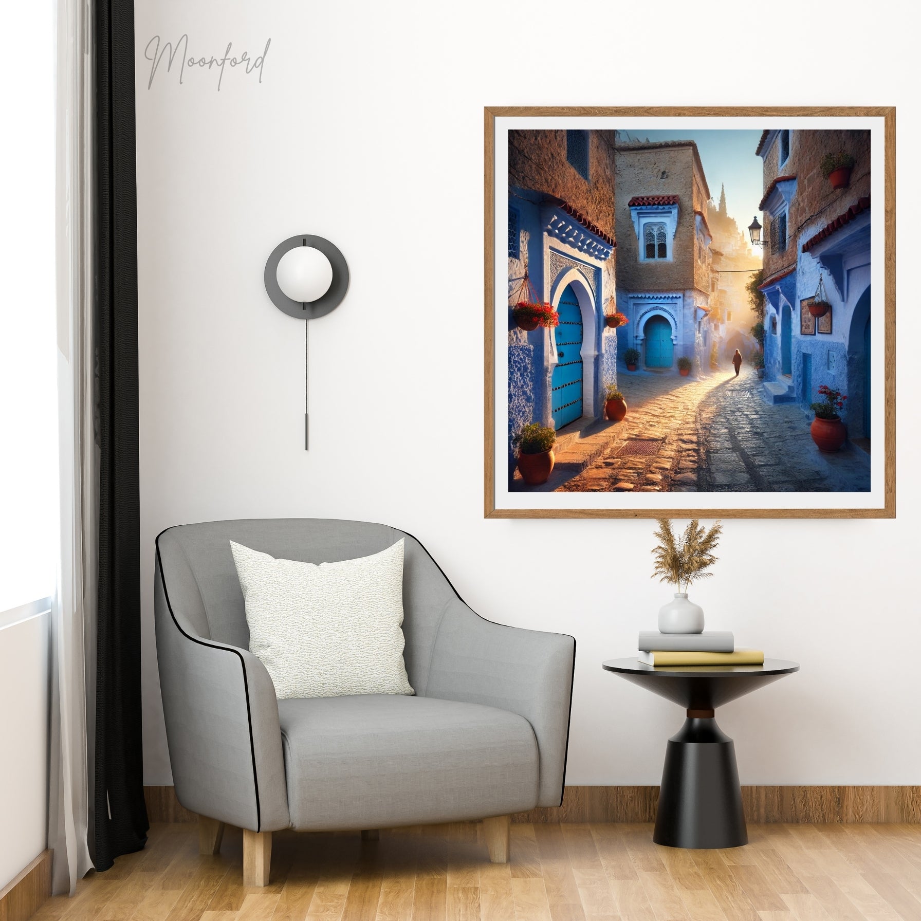 Chefchaouen Morocco Photography, Morocco Blue City, Poster Morocco, Moroccan Wall Prints, Moroccan Wall Art Print, Painting Moroccan Art.