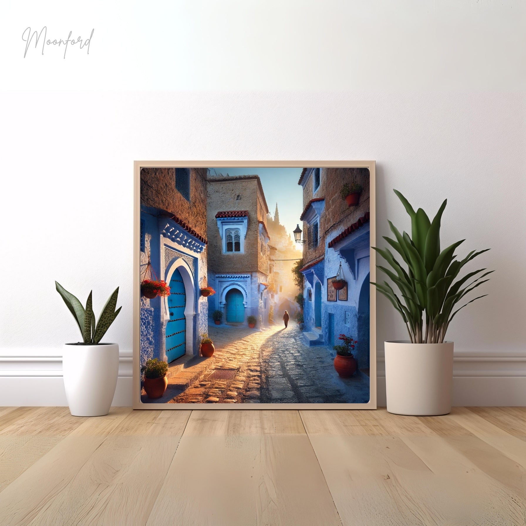 Chefchaouen Morocco Photography, Morocco Blue City, Poster Morocco, Moroccan Wall Prints, Moroccan Wall Art Print, Painting Moroccan Art.